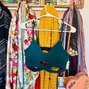 lululemon athletica Green Sports Bra